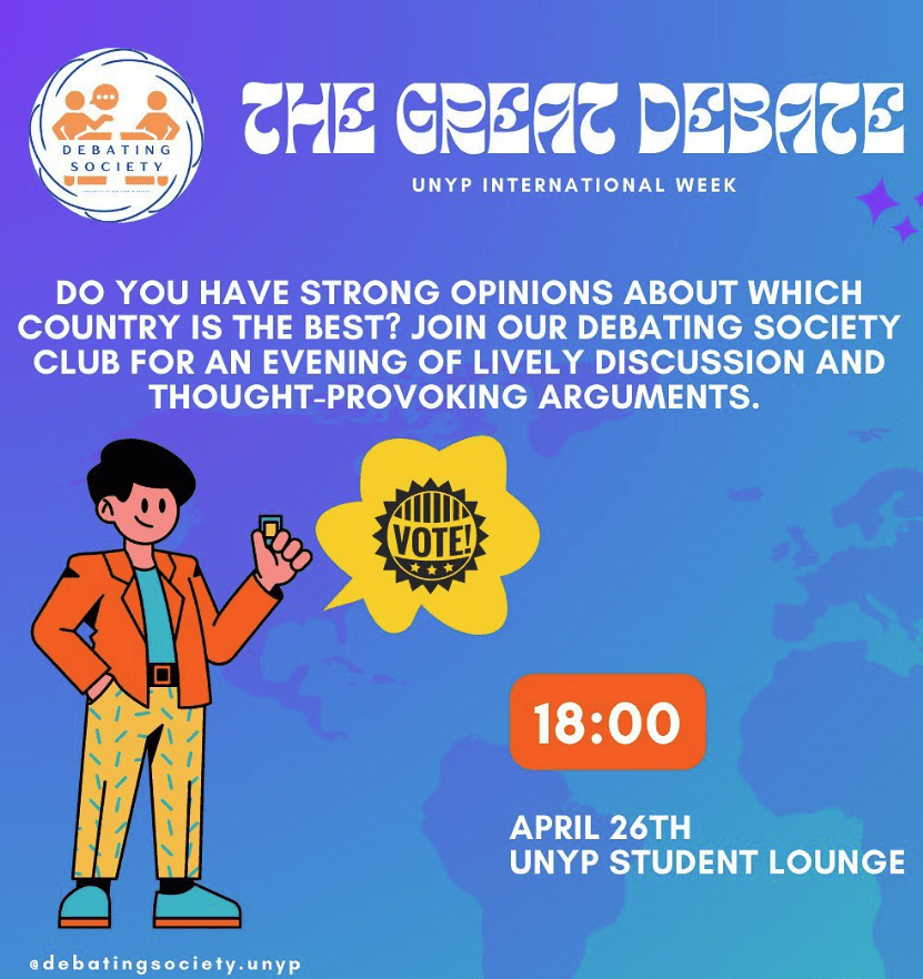 The Great Debate - University Of New York In Prague